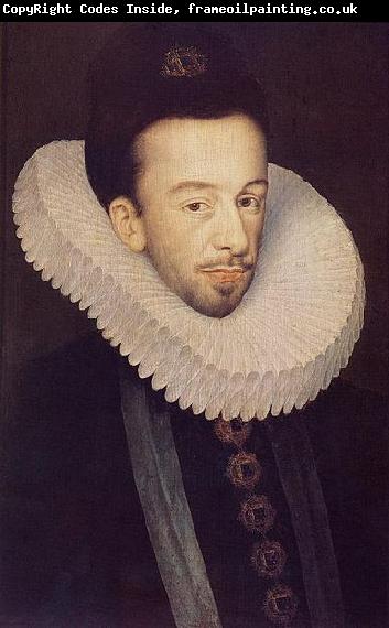 Francois Quesnel Portrait of Henri Valois